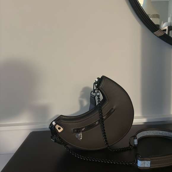 Stylish Denim and Cream Women's Bag - Picture 6 of 7